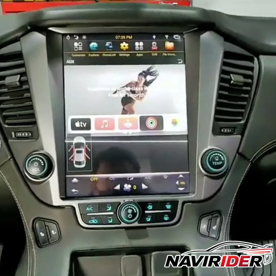 Yes 12.1inch Wireless Carplay Car Radio For Chevrolet Tahoe Suburban GMC Yukon 2015-2020 GPS Navi Android 14 Multimedia Player