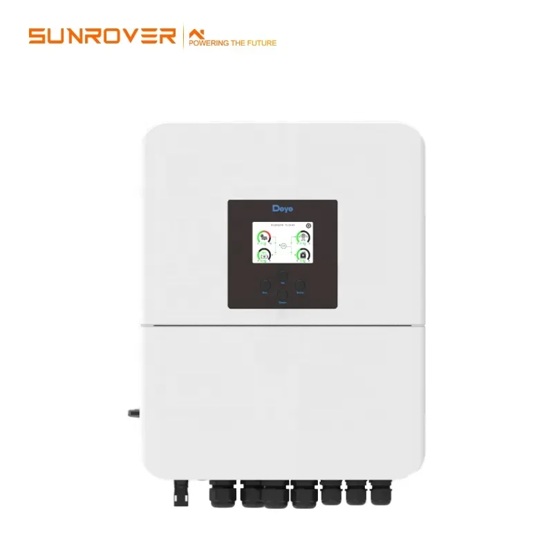 Solar Inverters Solar Hybrid Inverter 6kw 48v Inverter with Lithium Ion Batteries Pack