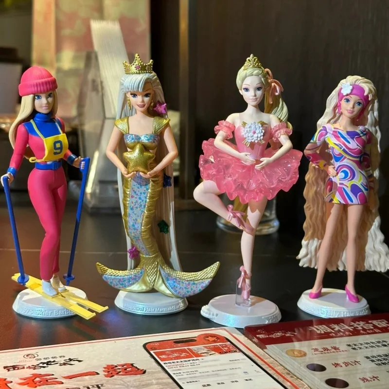 POP MART Barbie Style Icon Series Blind Box Mystery Box Guess Bag Toys Doll Cute Anime Figure Desktop Ornaments Collection Gift view 5