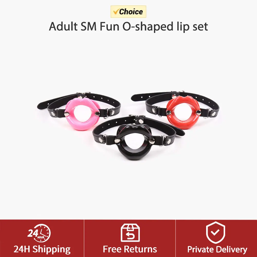 Mainan Seks Dewasa untuk Pasangan, Set Bentuk O untuk Seks Oral, Mainan Alternatif, Alat Bantu Latihan Penutup Mulut, Pengiriman Pribadi