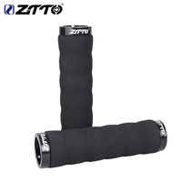 ZTTO Soft Sponge MTB Bike Handlebar Grips Bicycle Alumium Alloy Handle With Lock End Anti-slip Strong Support Grips