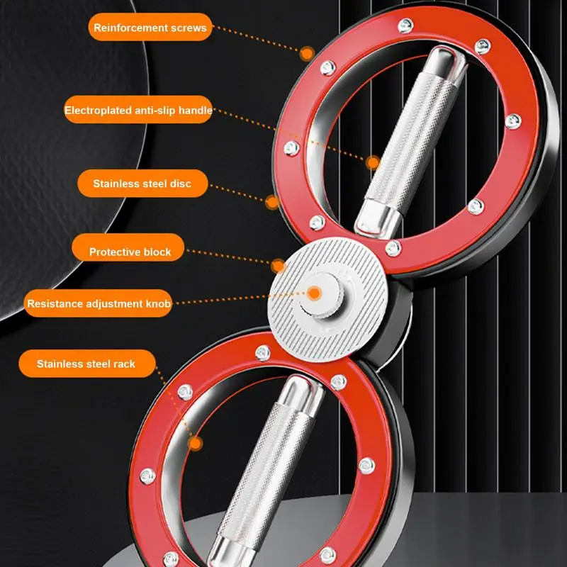 Entraîneur de force de préhension rotatif résistant à 360, exercice de force avant-bras, extenseur de poitrine, puissance, 12 livres, 8 mots