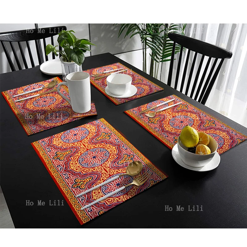 Unique Placemat.Ramadan Is A Month-long Islamic Observance During Which Muslims Around The World Fast From Dawn Until Sunset