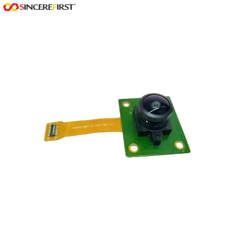 Sincerefirst spi camera module OV5640 cmos sensor with Fisheye camera wide angle lens camera module