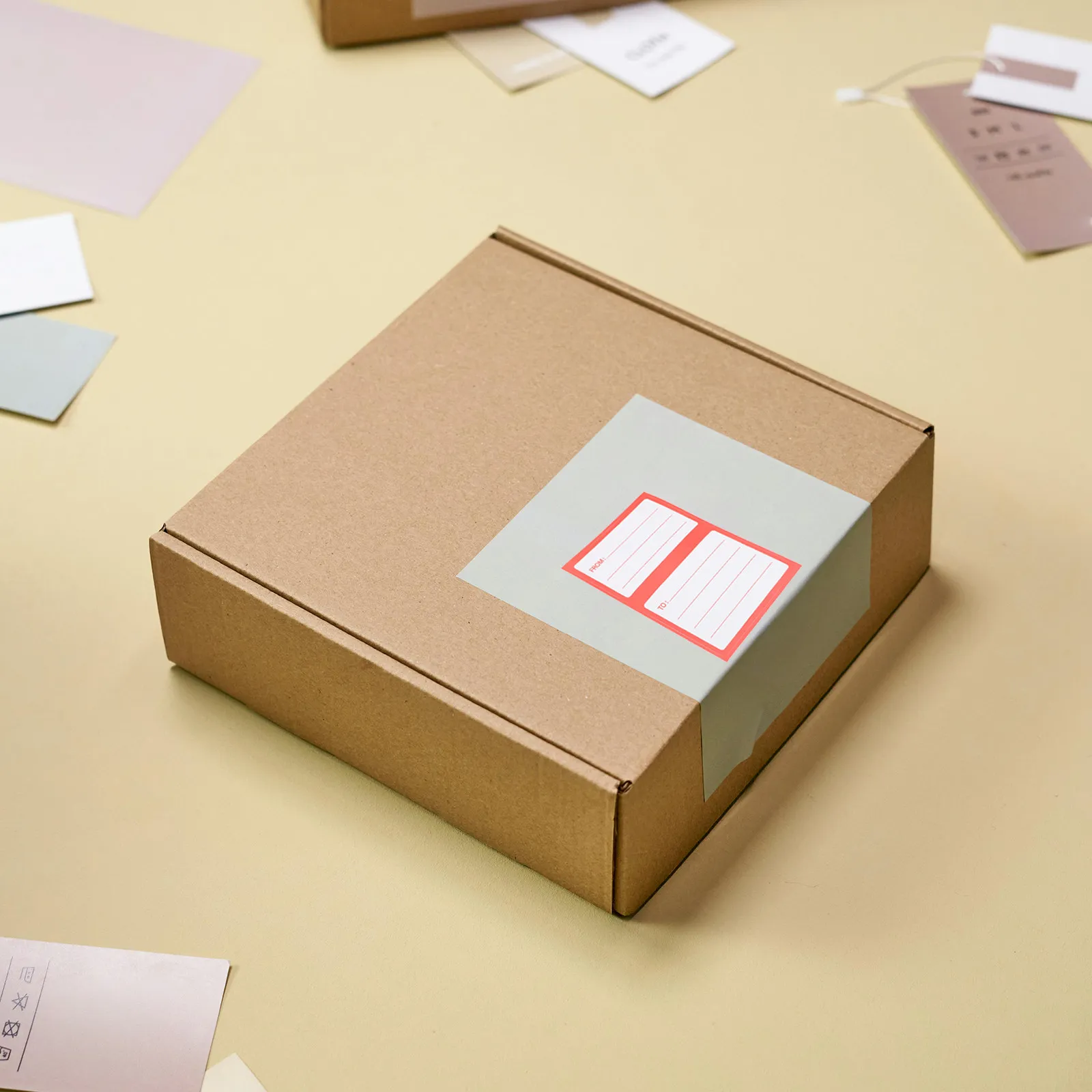150Pcs Blank Mailing Labels Self Adhesive Address Stickers for Envelopes Packages Returns Writing Space Clear to from Sections