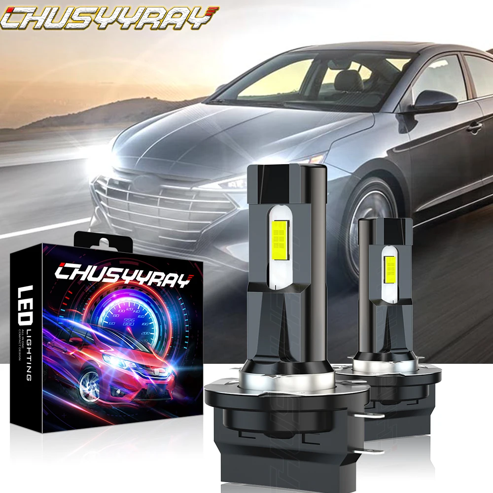 

CHUSYYRAY 2X H11B LED Bulbs Compatible For Hyundai Elantra 2007 2008 2009 2010 Headlight Low Beam Kit Fit For H11 H8 H9 Luzes