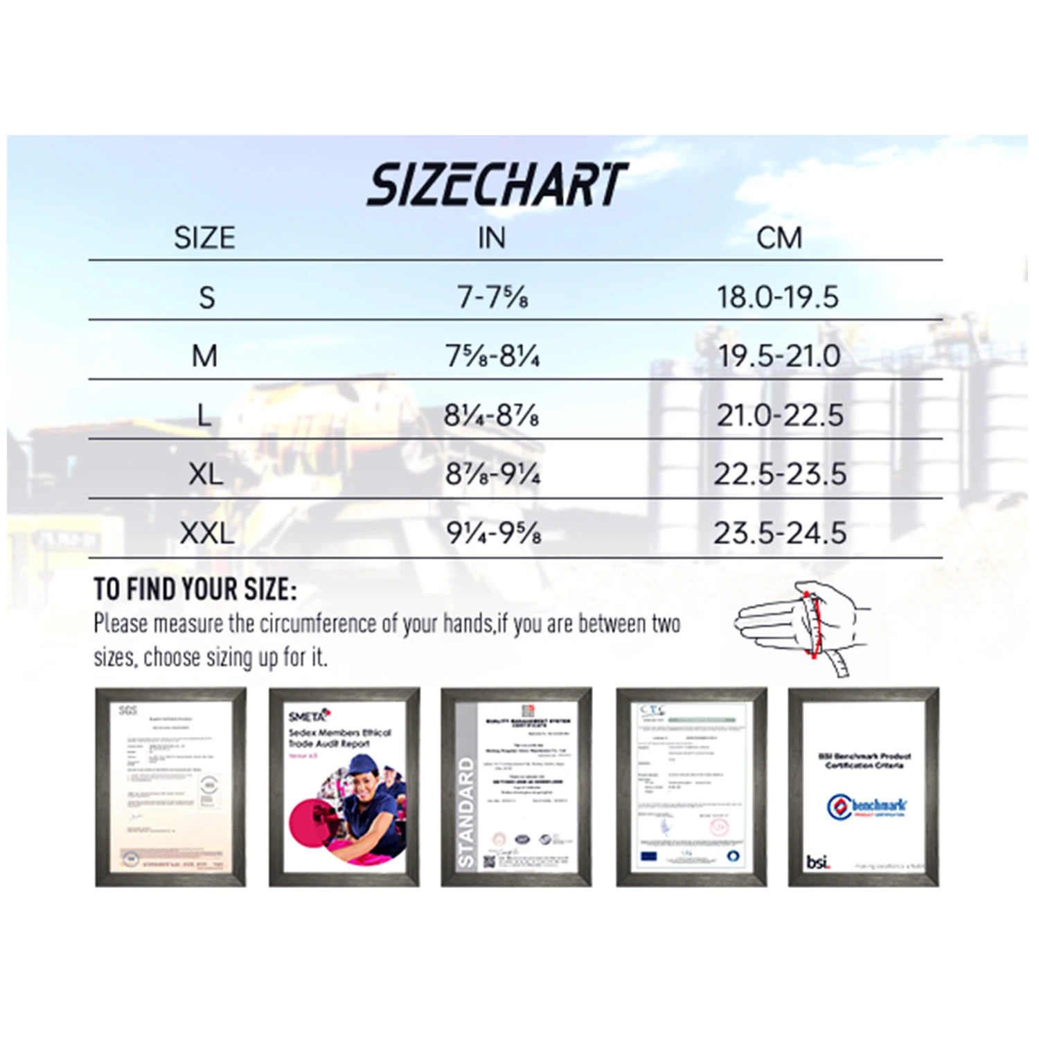 Luvas de trabalho sem dedos HANDLANDY para homens utilitários meio dedo para dirigir ciclismo luvas de trabalho
