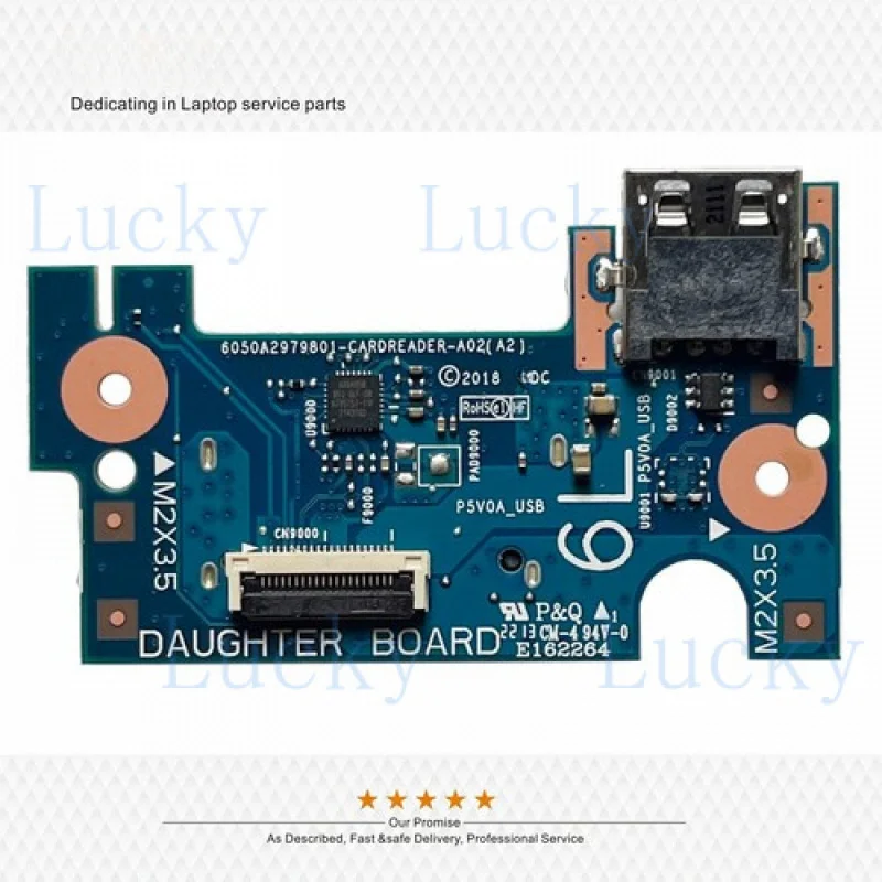 

f New For HP 17-BY CA CR 17Z 17Q-CS 470 G7 TPN-I133 USB Board Daughter Board