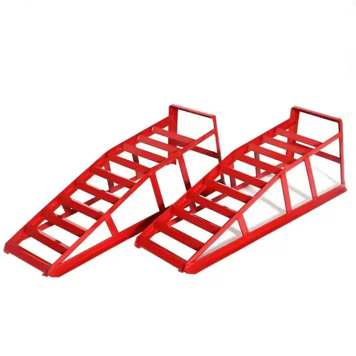 Heavy Duty Low Profile Garage Steel Hydraulic Lift 2 Ton Car Ramp view 5