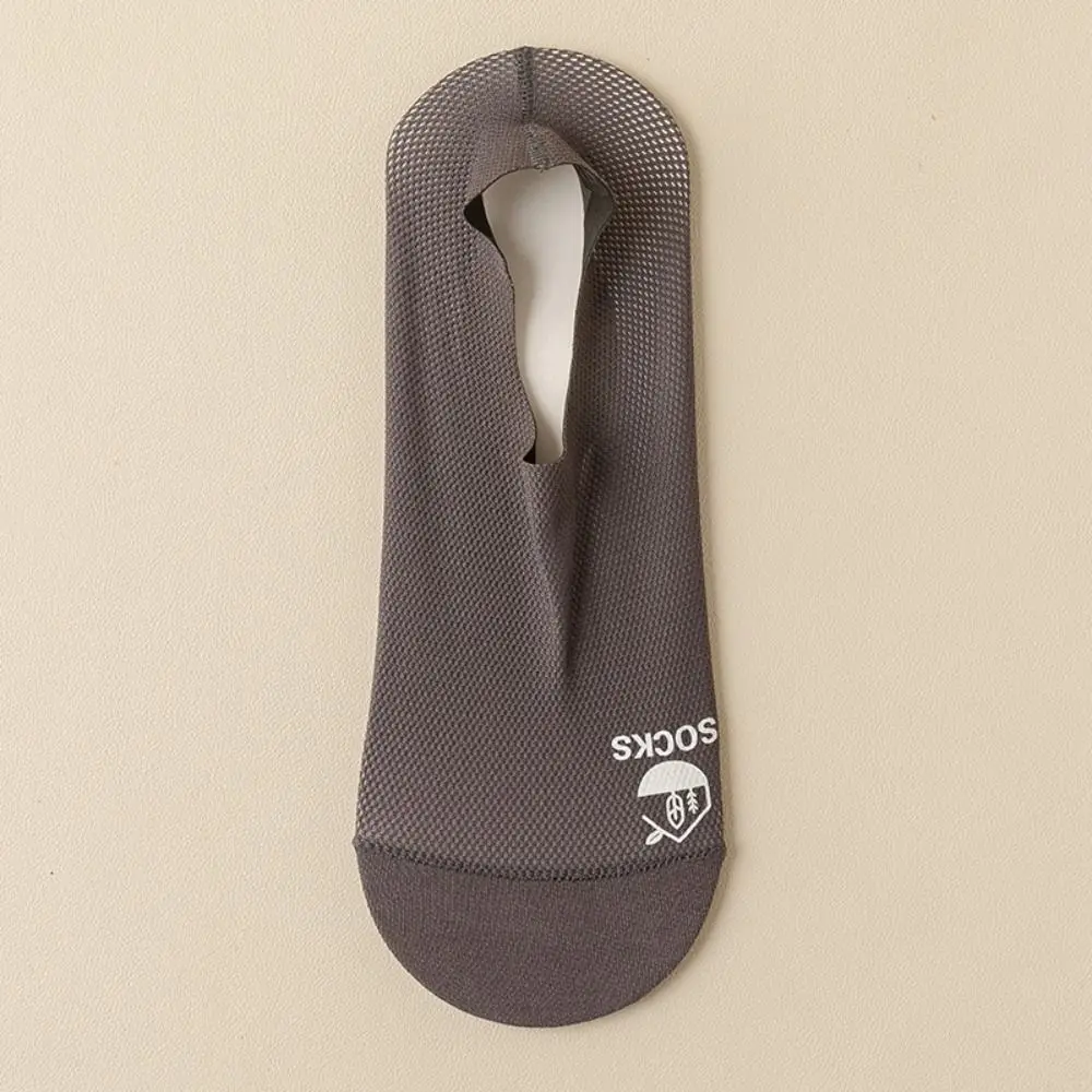 

Summer Fashion Breathable Boat Socks Comfortable Sock Slippers Solid Color Man Socks Mesh Socks