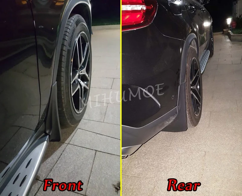 For Mercedes-Benz GLE Coupe C292 2016-2019 Splash Guard Mud Flaps Fender Accessories AMG