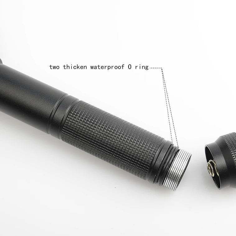Diving flashlight P70 strong light waterproof18650 flashlight leisure diving operation search and rescue flashlight LED YUPARD