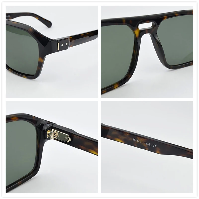 TAGHezekiah luxury brand polarized sunglasses men superior quality vintage brand designer sunglass UV400 Goggles women 8763