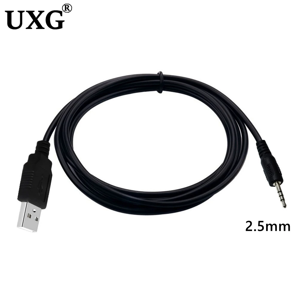 1Pc 2.5mm nowy kabel zasilający do ładowarki USB przewód do słuchawek Synchros E40BT/E50BT J56BT S400BT S700 łatwy w użyciu trwały CE1789