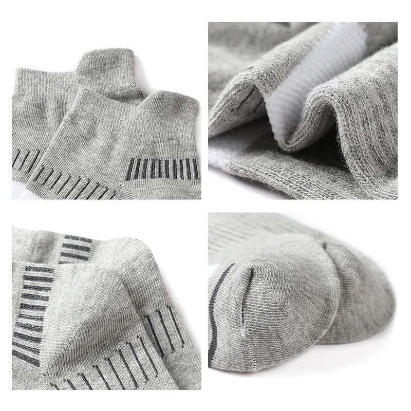 Neu 5 Paar/Los Herrensocken Baumwolle Sport Business Atmungsaktive Männersocken Meias Neue Herrensocken Große Größe EU38-45 Hohe Qualität – Detail 10