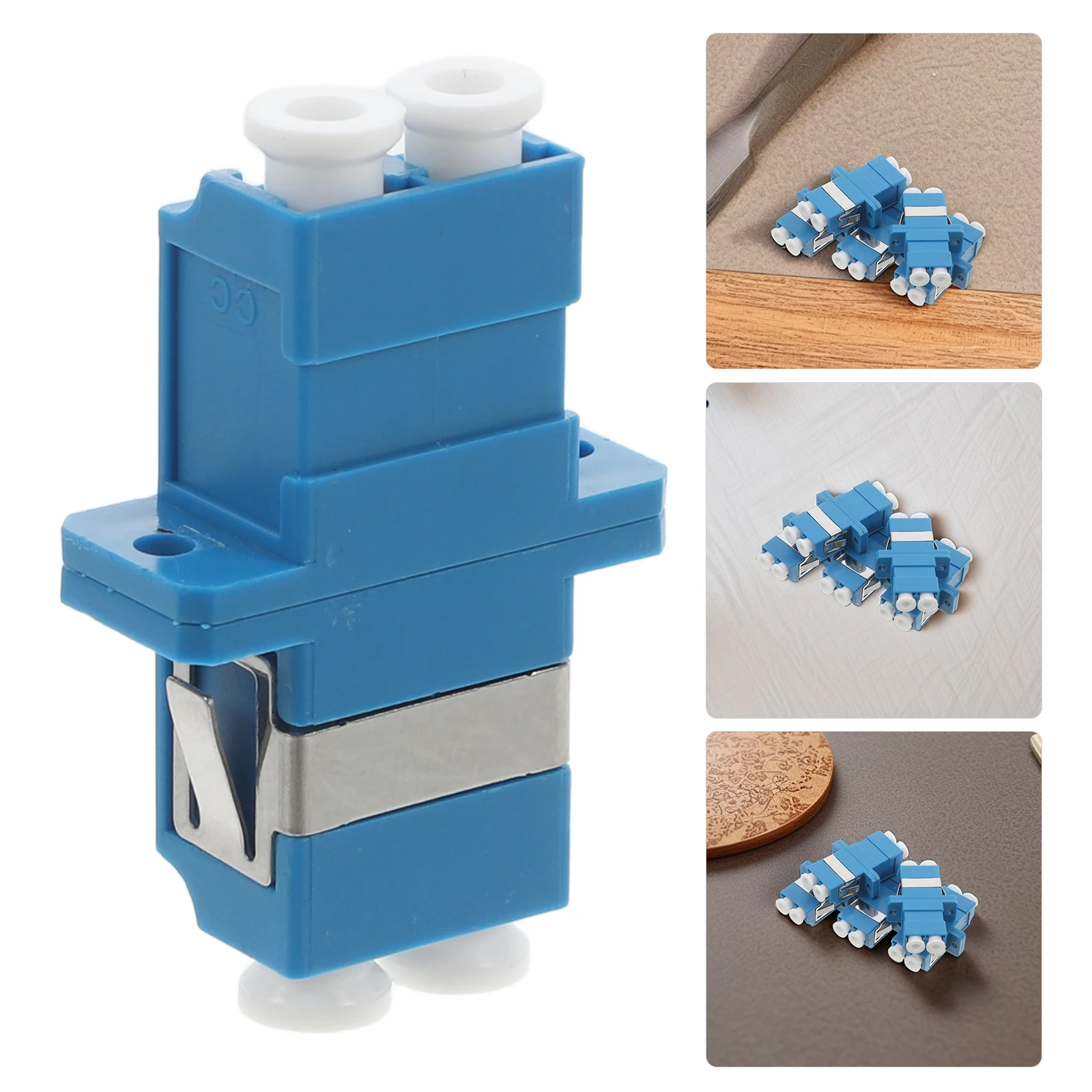 

5pcs Lc To Lc Adapter Coupler For Networking Cable Connector Kit Stable Durable Easy Installation For Data Centers Networks