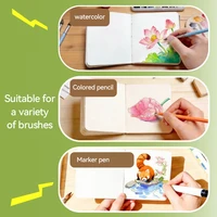 20/100 Sheets Watercolor Painting Book Coloring Book Cats/Dogs/Plants Picture Gouache Drawing Picture Coloring Painting Paper 2