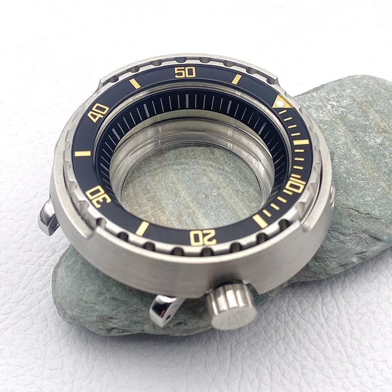 NH35 Dial NH35 Case 38mm Bezel Sapphire Glass Tuna Canned Watch Case for NH34 NH35 NH36 Automatic Movement Men Diver Watch Case