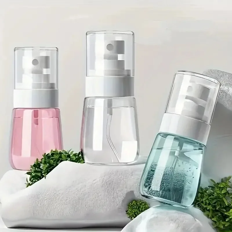 Tragbare klare Sprühflasche für Reisen, 30/60/100 ml, Parfümzerstäuber, Spenderflasche, Nebel, Toner, Lotion, leere nachfüllbare Flaschen – Detail 2