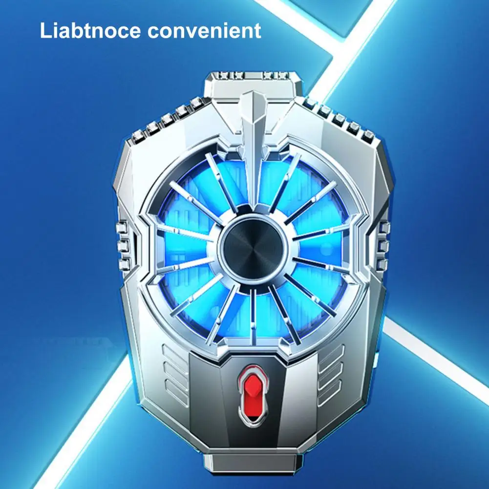 X20 Practical Phone Back Radiator Plug Play Semiconductors Easy to Carry Phone Cooler Rapid Cooling