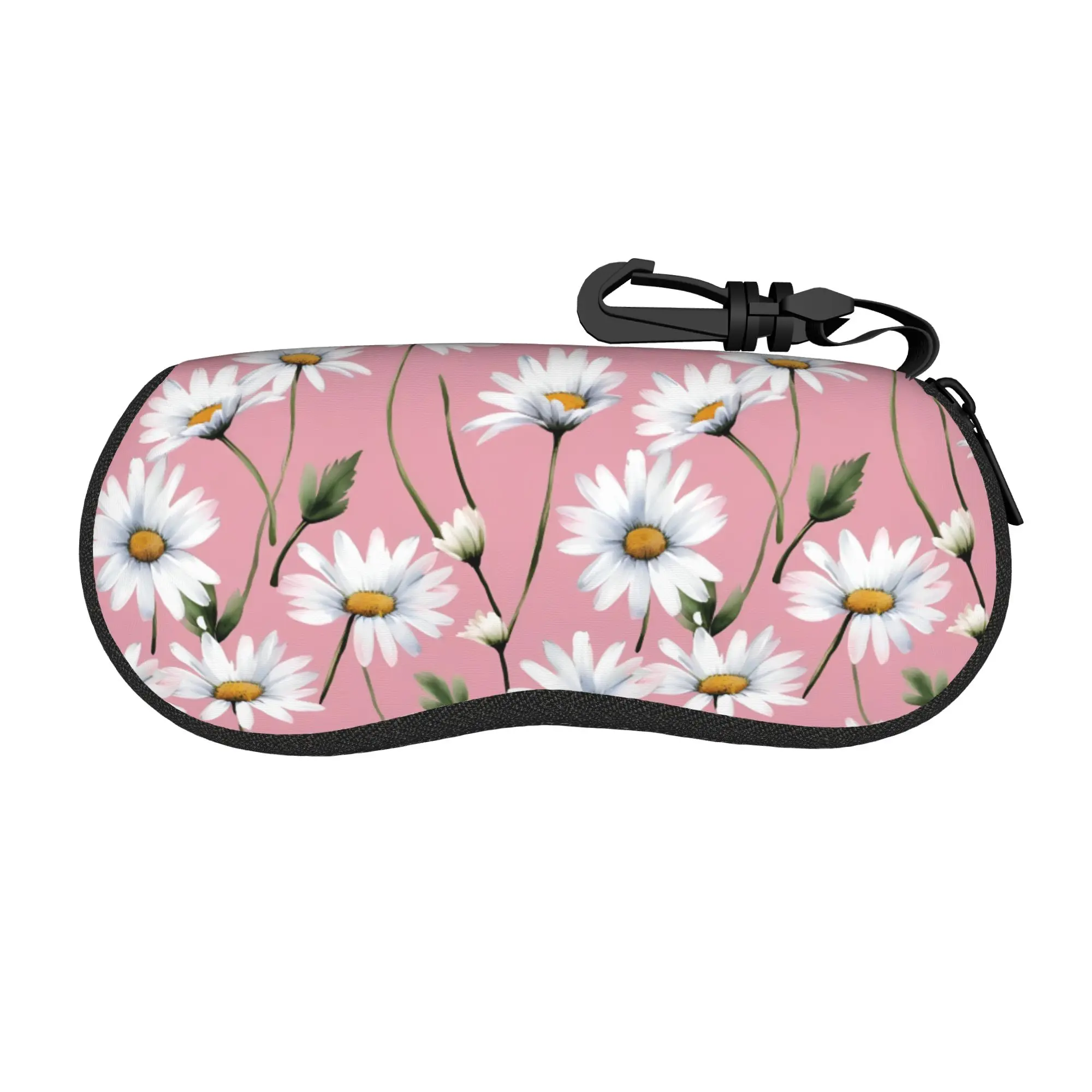 Kawaii Cartoon Glasses Case Daisy flower Accessories  Accessories  Sunglasses Storage Box Cartoon Eyeglasses Box