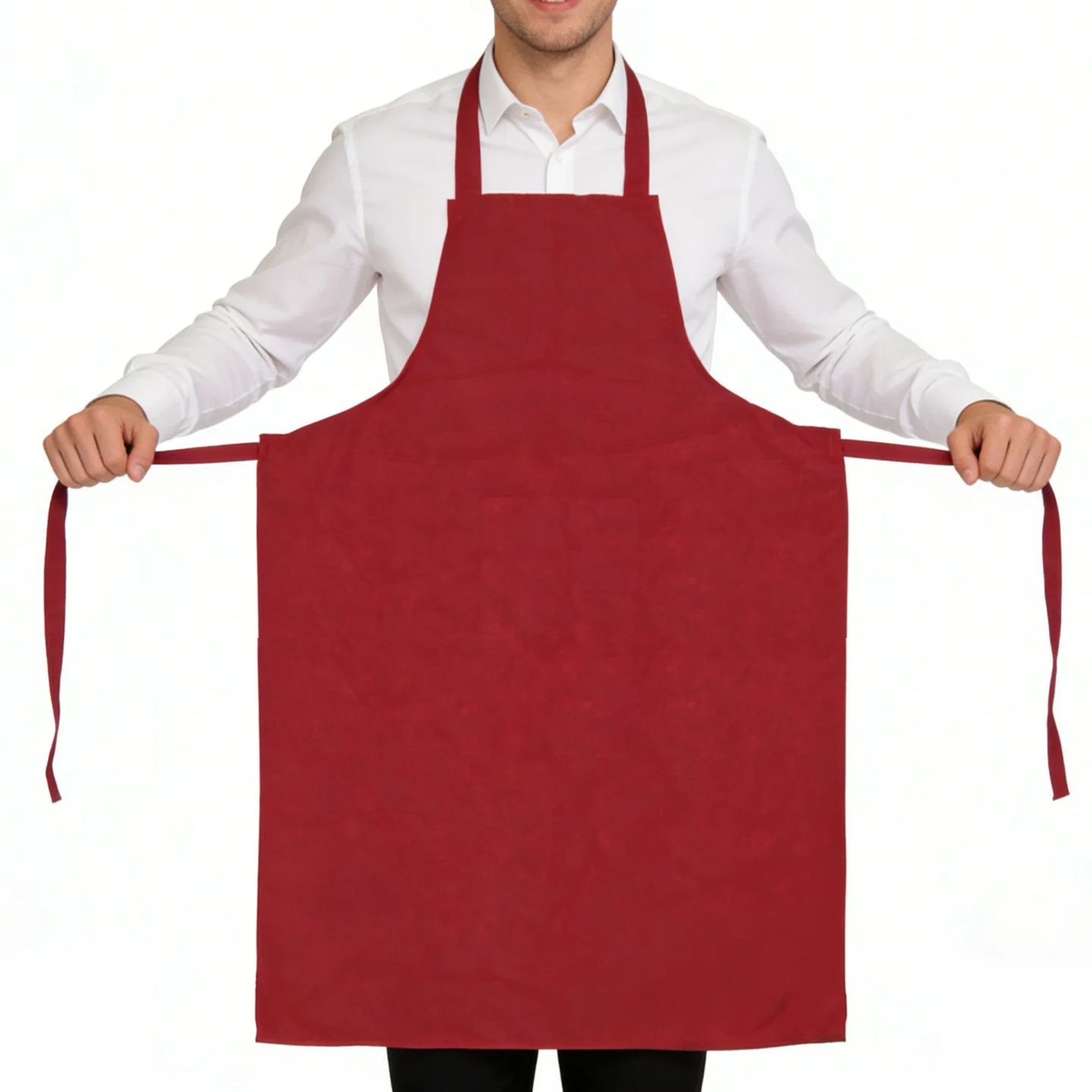 Delantal para Camareros y Cocineros | Delantal Profesional con Bolsillos para Restaurantes y Bares