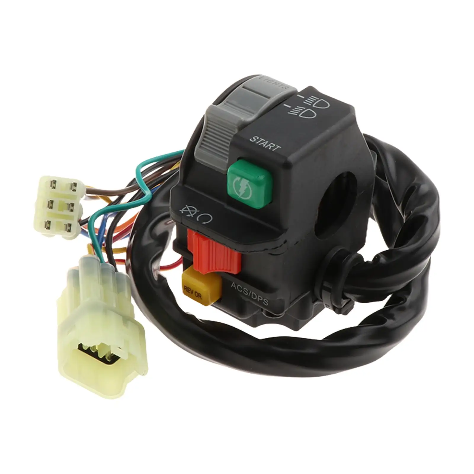 Rakitan Sakelar Throttle Sakelar Setang Sepeda Motor untuk Can-am ATV Outlander 1000 Outlander 650 Aksesori Mudah Dipasang