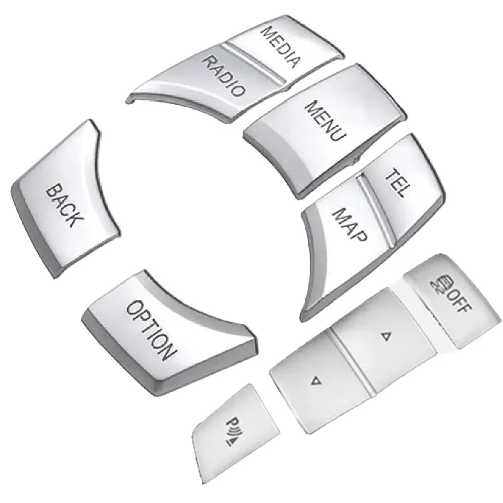 

Car Interior Upgrade IDRIVE Trim Cover Self-Adhesive Installation Sophisticated Interior Upgrade Wear Resistant Design