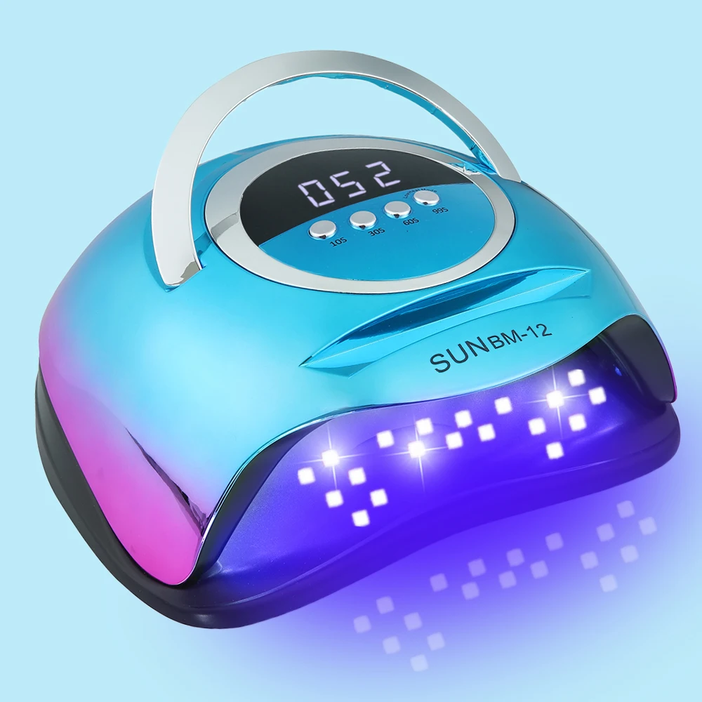 

TFSCLOIN UV LED Nail Lamp 72LEDS for Professional Saloon Fast Nail Gel Dryer With 4 Timers Automatic Sensor LCD Display