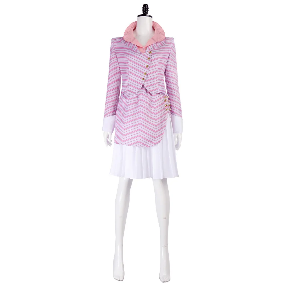 glinda-la-mechante-sorciere-rose-cosplay-costume-raye-ensemble-halloween-sorciere-performance-deux-pieces-tenue