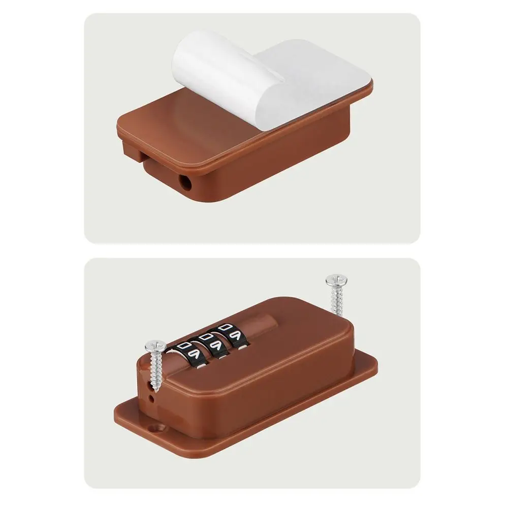Anti-pinch Hand Safety Lock Adjustable Unisex Protection Refrigerator Door Coded Lock No Drilling Window Digital Password Lock