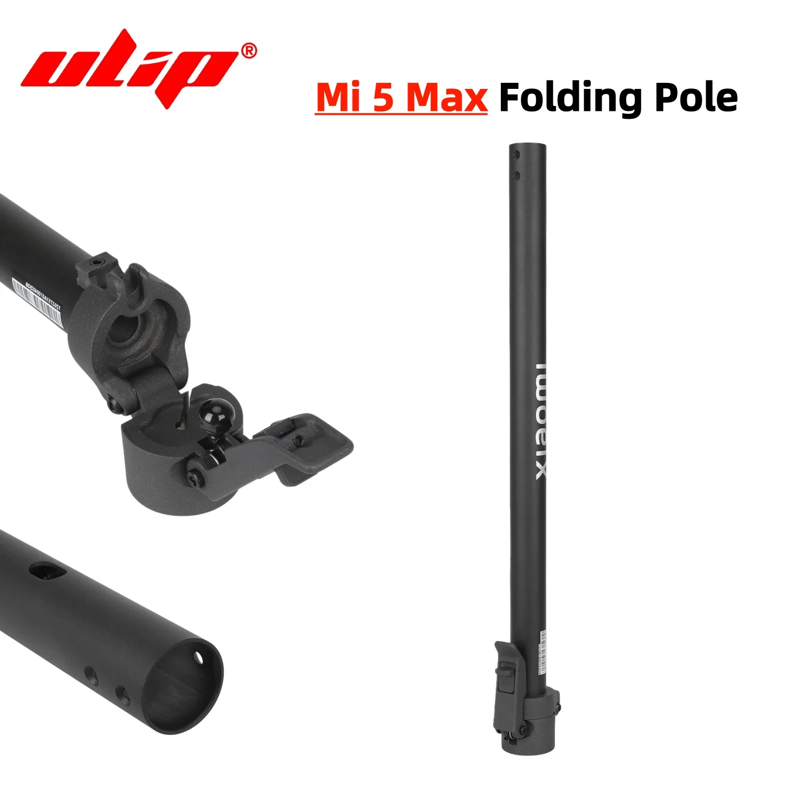 original-front-folding-pole-with-base-for-xiaomi-5-max-electric-scooter-accessories-stand-pole-base-replacement-kickscooter