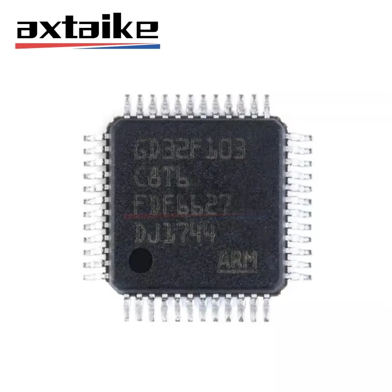 

10PCS GD32F103C8T6 LQFP-48 GD32F103 C8T6 ARM Cortex-M3 32-bit MCU 108MHz 64KB Microcontroller Chip SMD IC