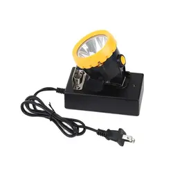 BK2000 3500LX LED Battery Miner Mining Cap Lamp Headlight Mine Headlamp With Charger For Fishing Hunting