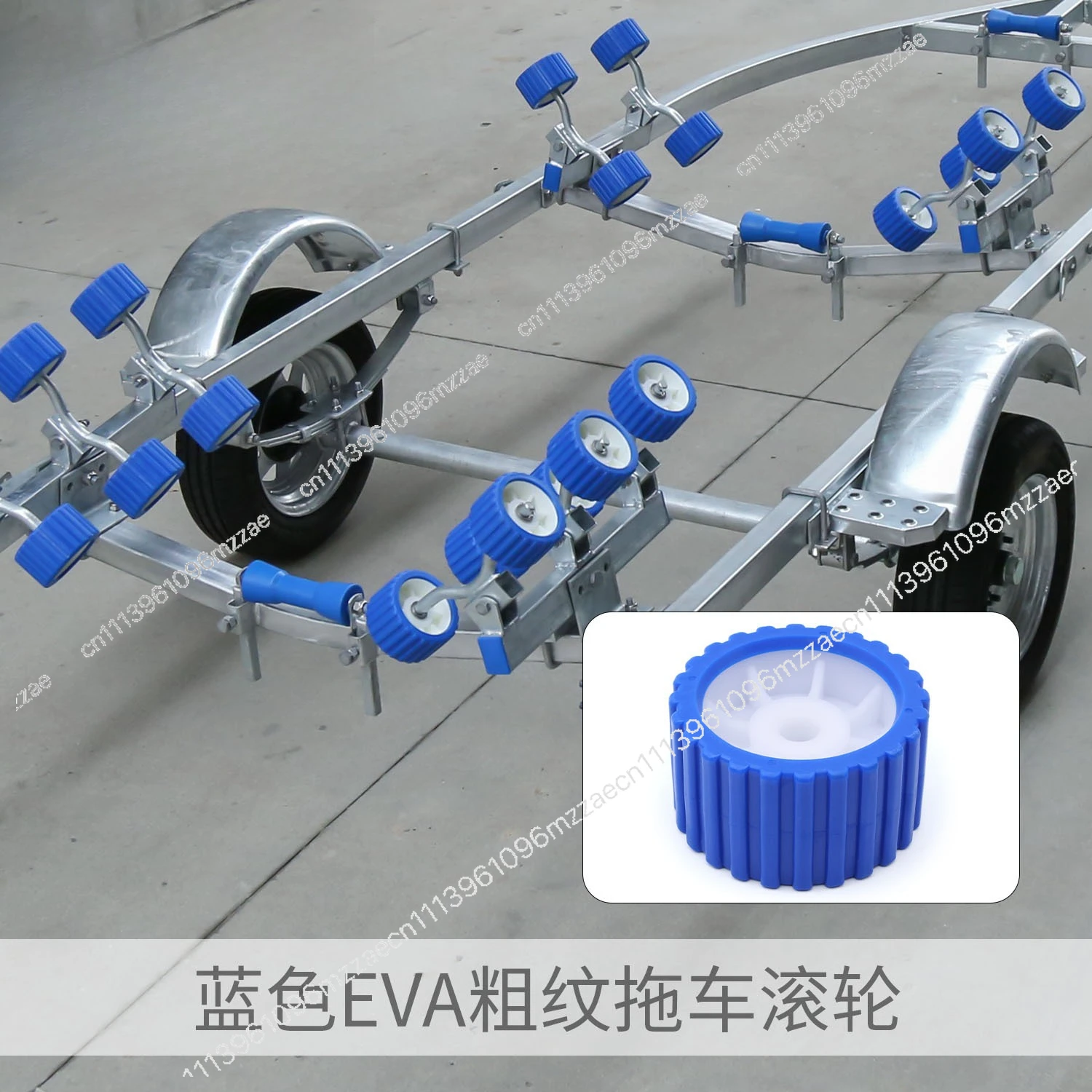 Boat Trailer Roller Rubber PVC Plastic Marine Trailer Frame Accessories Top Bottom Rollers for Boat Launch