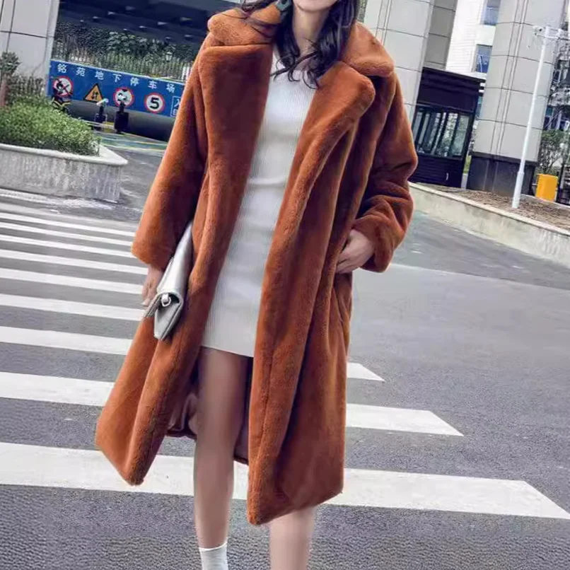 Faux Fur Velvet Coat Jacket Women Autumn Winter Warm Vest Coats Trend Pockets 2024 Sleeveless Comfortable Mom Y2k Coat Jackets