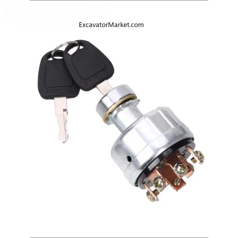 For Doosan Dayu  DH220-5/225-7 Ignition Switch, Electric Door Lock, Key Start and Start 300  Excavator Accessories