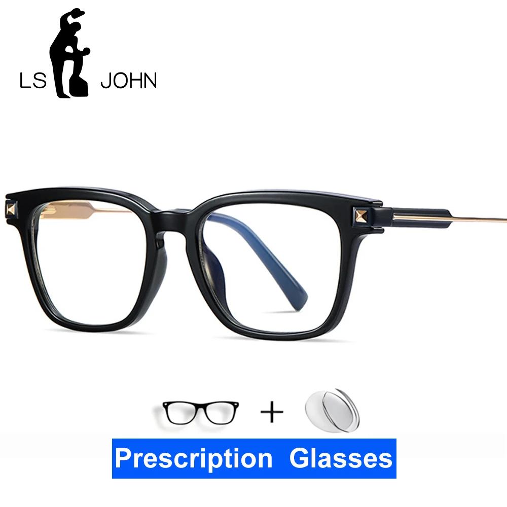 

Square Myopia Glasses Men Ultralight TR90 Alloy Anti-Reflection Photochromic Prescription Eyeglasses Males Brand Optical Eyewear