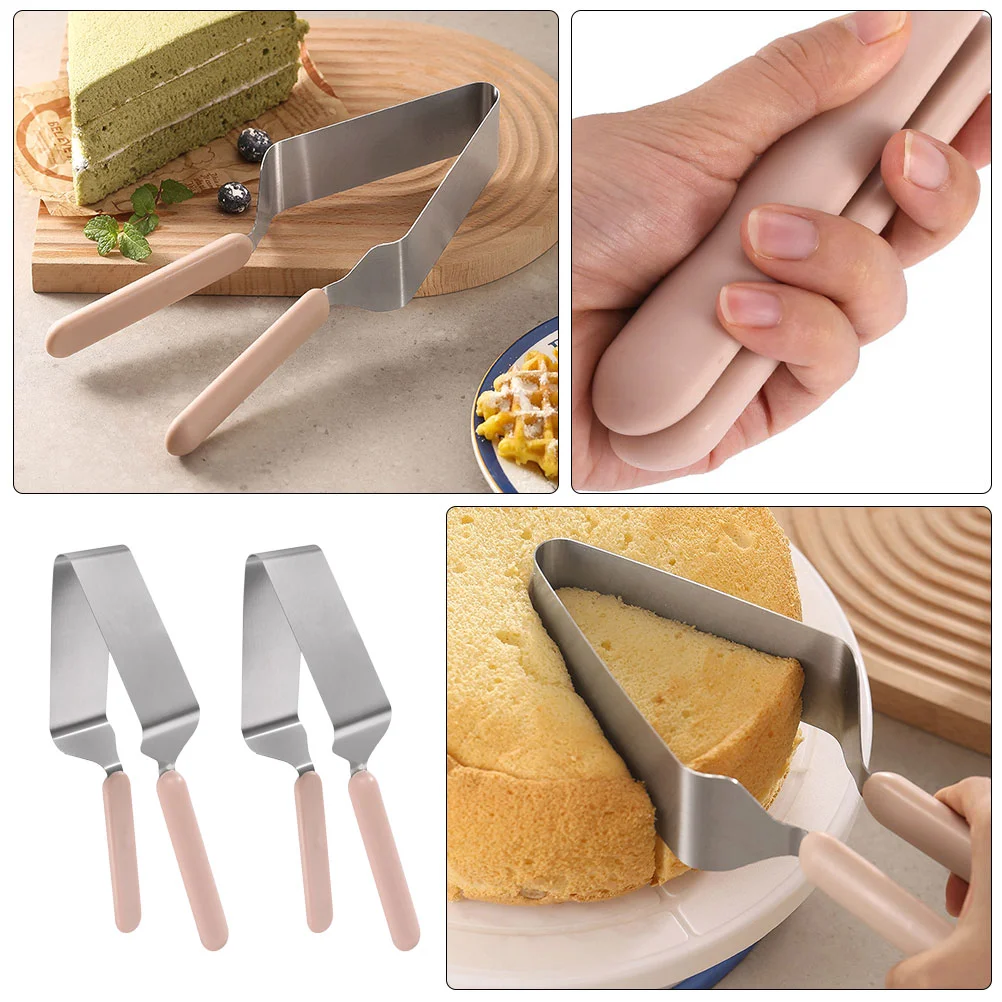 2 Pcs Cake Separator Pie Cookie Slicer Divider Tool Sander Cheesecake Dessert Cutting