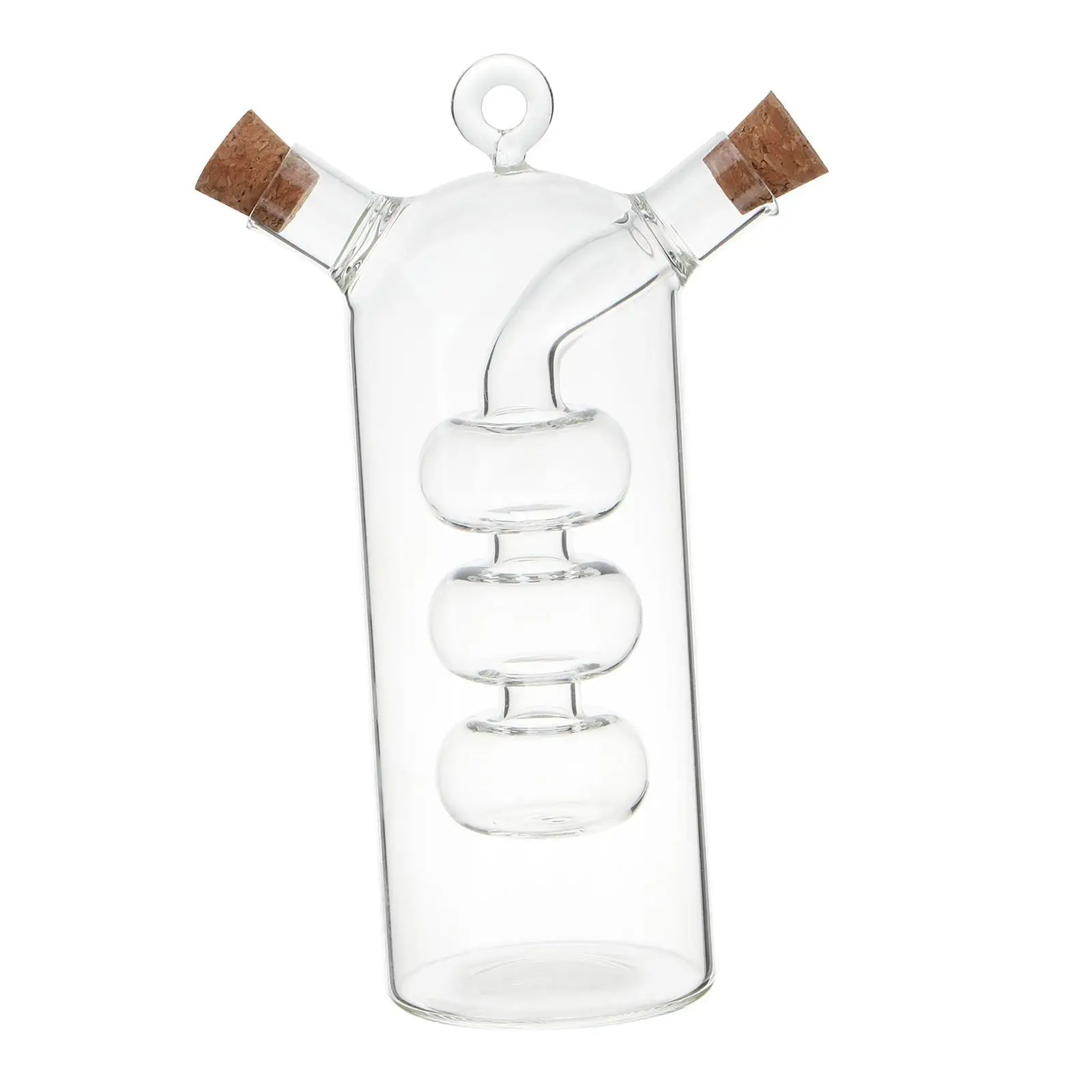 Glass Oil Bottle Leakproof Multipurpose Portable Refillable Soy Sauce Oil Carafe