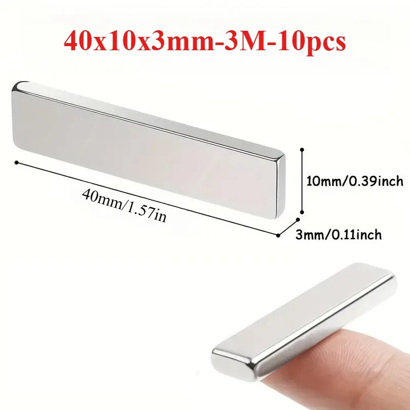 Variant: L40x10x3mm-3M-10pcs