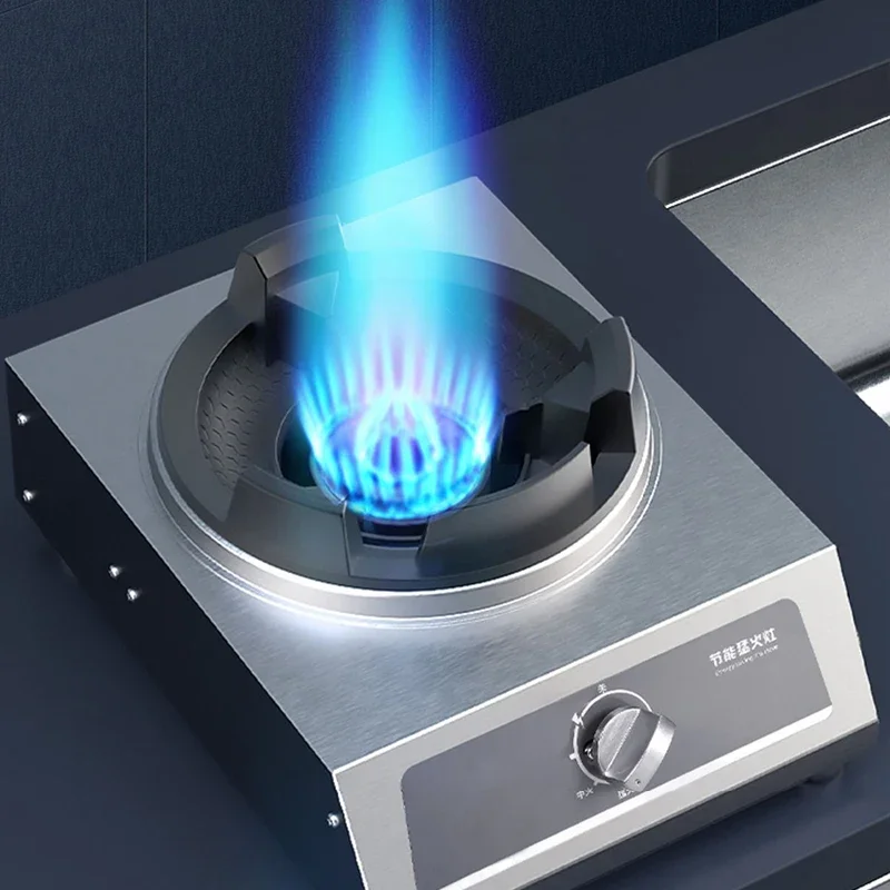 Liquefied Gas Stove Furious Fire Single Stir-frying High pressure stove stainless steel desktop gas stove