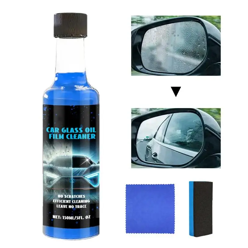 

Car Glass Oil Stain Removal Cleaner Family Glass Oil Cleaner 150ml Auto Glass Film Coating Agent Glass Cleaner For Auto