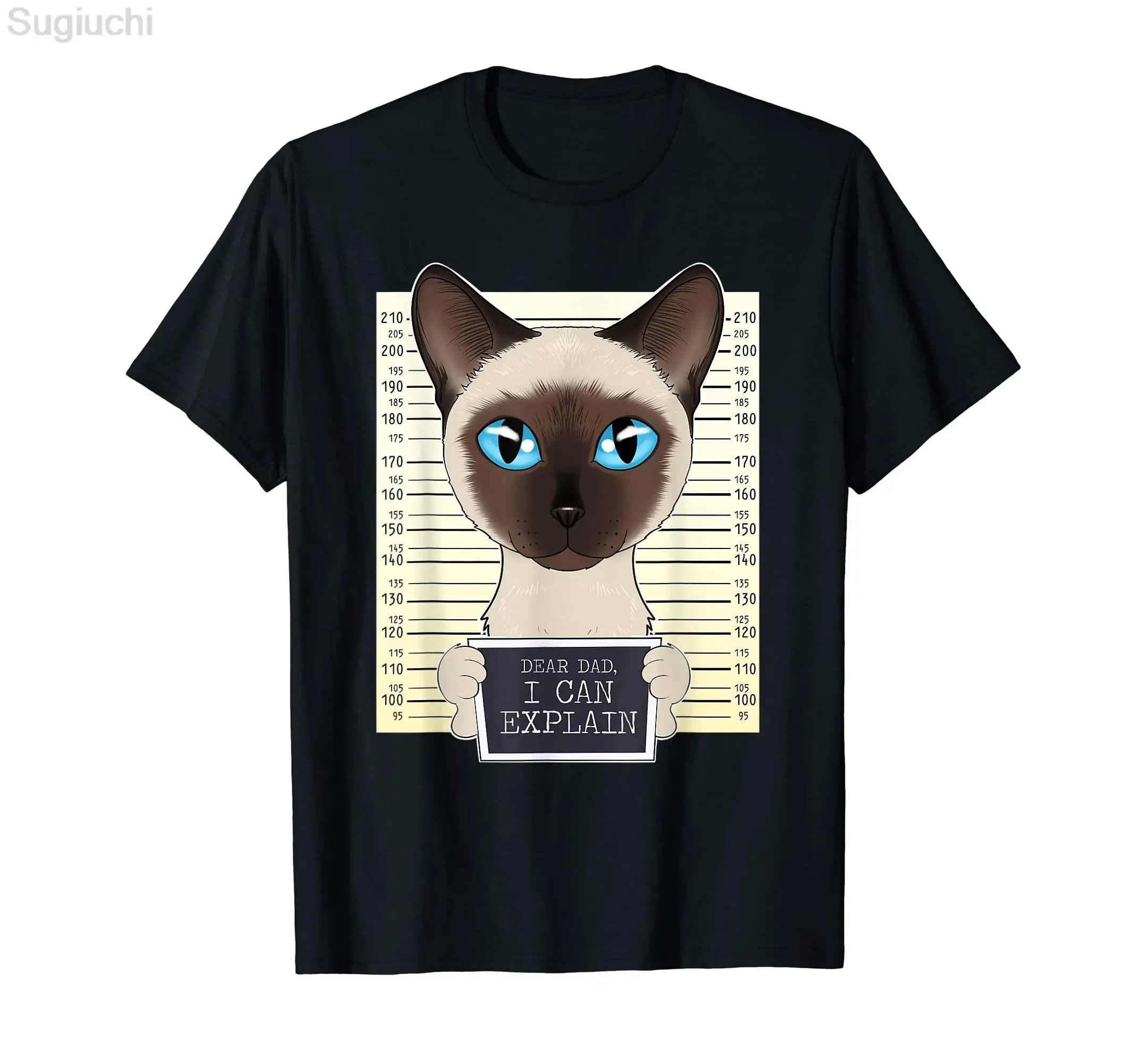 Siamese Cat Lover T-Shirt 100% Cotton Men Women Unisex Hip Hop T Shirts For Gift Size XS-5XL