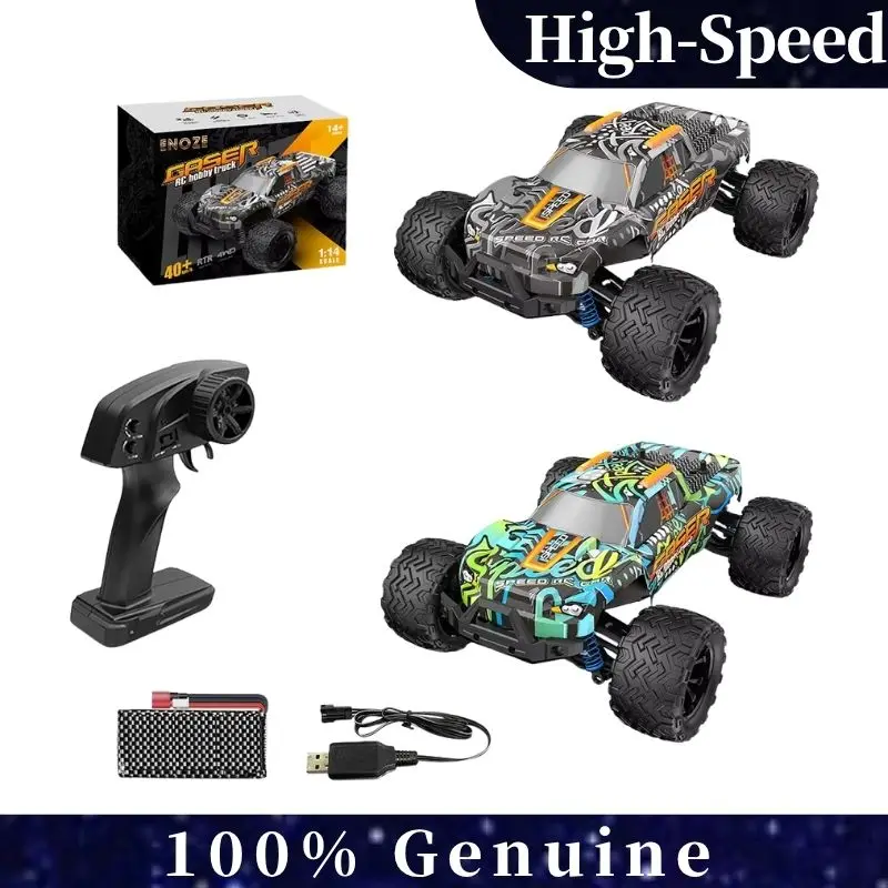 

Радиоуправляемая машина 4WD в масштабе 1:14, водонепроницаемый внедорожный грузовик с дистанционным управлением и большими шинами, высокоскоростной гусеничный Monster 4x4 для детей