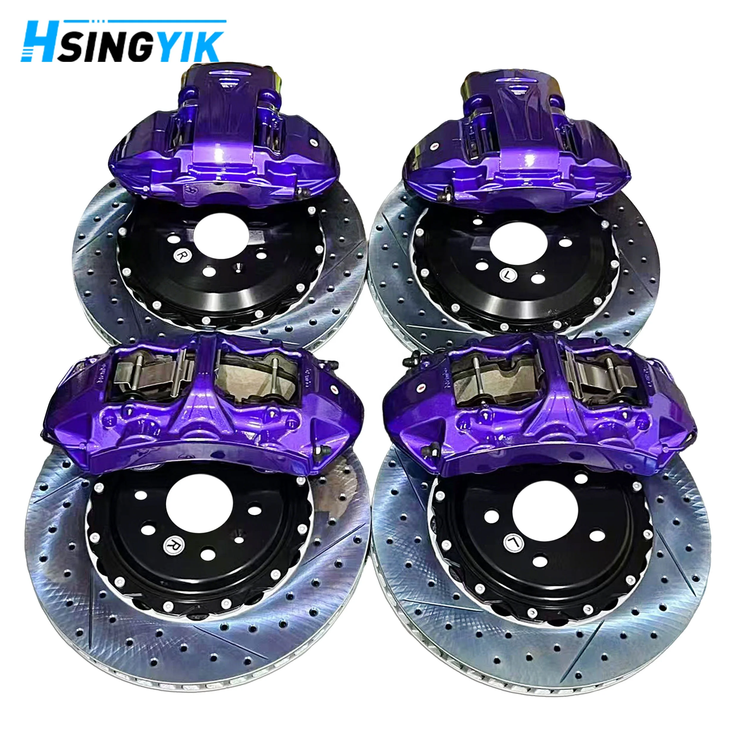 Custom Color Sport Forged 6 Pot Caliper Modified Upgrade Big Brake Kit For Ford Mustang EcoBoost GT V8