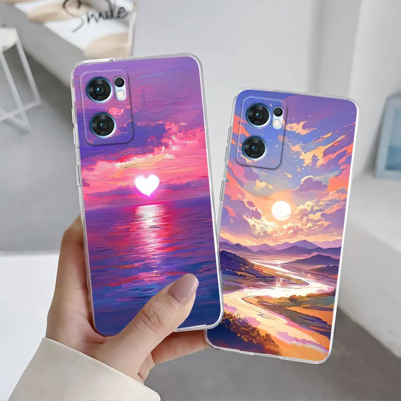 Для Oppo Find X3 Neo X3 X5 Lite X2Neo чехол прозрачный противоударный чехол для Oppo X5 X6 Pro X7 ультра мягкий силиконовый чехол из ТПУ для телефона с котом