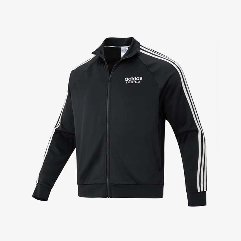 Adidas genuine new men's knitted training sports stand up collar jacket IL2189