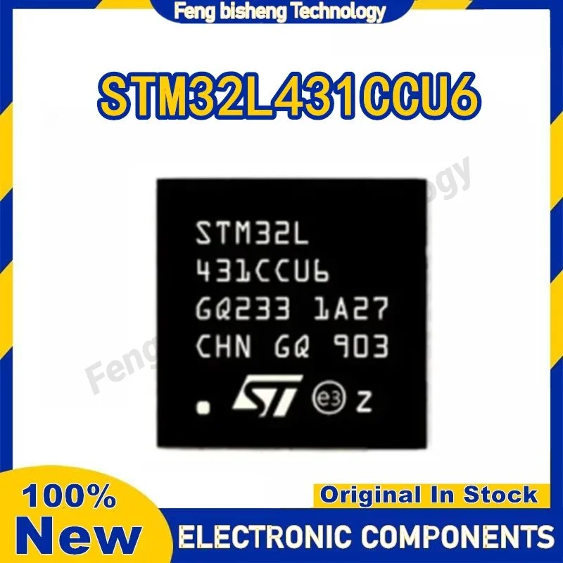 

STM32L431CCU6 QFN-48 32-bit Microcontroller Chip in stock