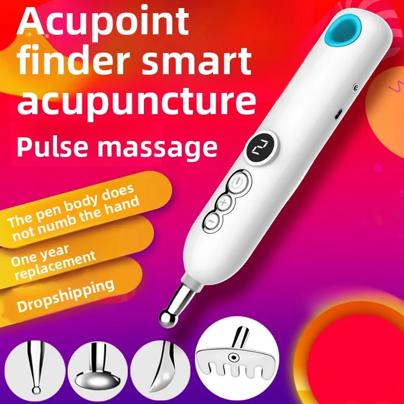 

Meridian Energy Meridian Pen Electronic Acupuncture Instrument Acupoint Massage Pen Point Massage Stick Automatic Acupoint Find